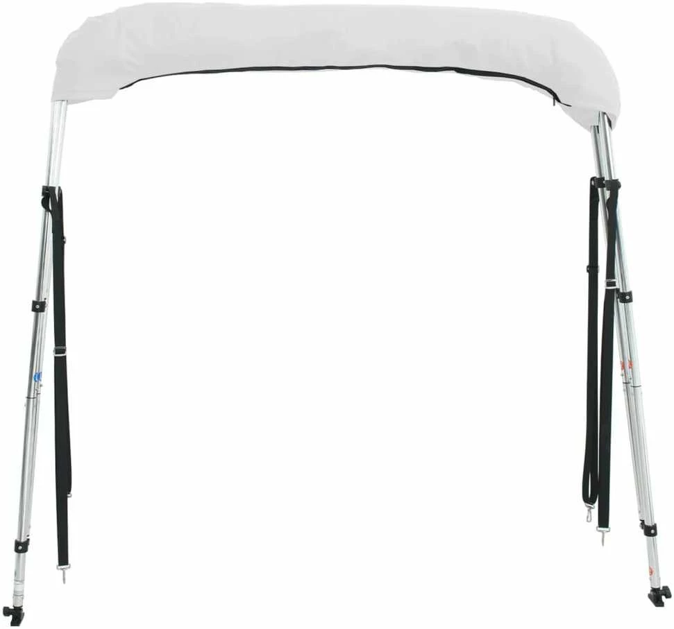 Bimini viršaus stogelis su sienomis, 243x(170-182)x137cm