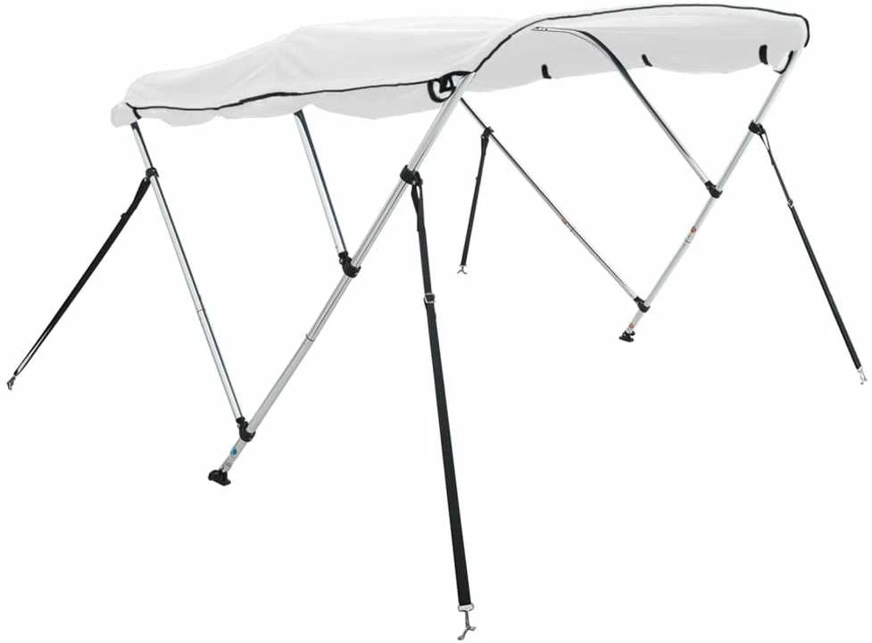Bimini viršaus stogelis su sienomis, 243x(230-244)x137cm