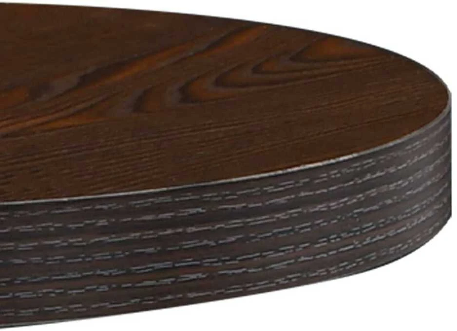 Bistro staliukas, tamsiai rudos spalvos, 40cm, MDF