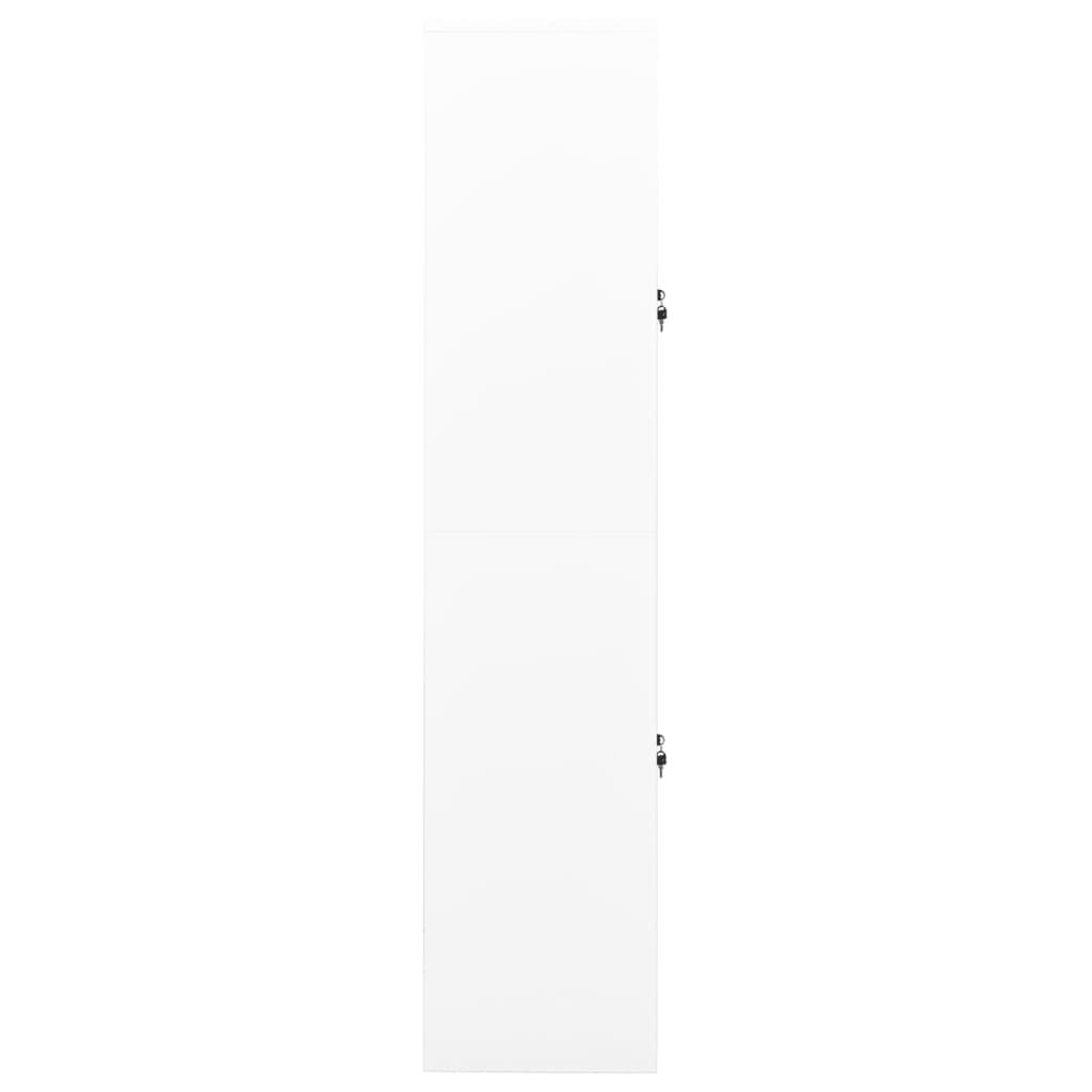 Biuro spintelė, baltos spalvos, 90x40x180cm, plienas