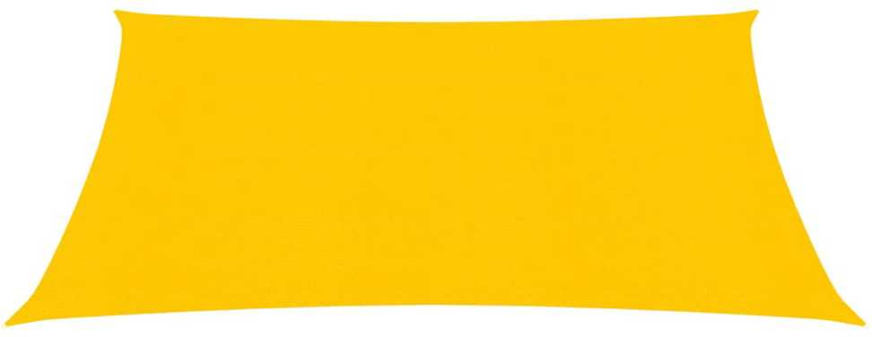 Burė nuo saulės, geltonos spalvos, 2x2,5m, HDPE, 160g/m²