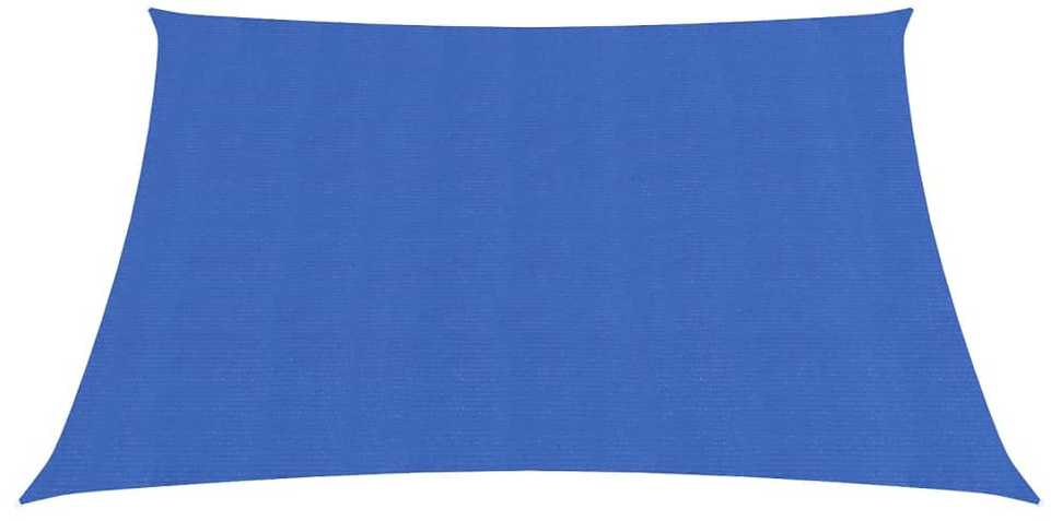 Burė nuo saulės, mėlyna, 4x4m, HDPE, 160g/m², kvadratinė