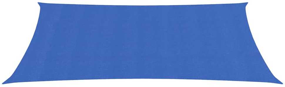 Burė nuo saulės, mėlynos spalvos, 4x7m, HDPE, 160g/m²