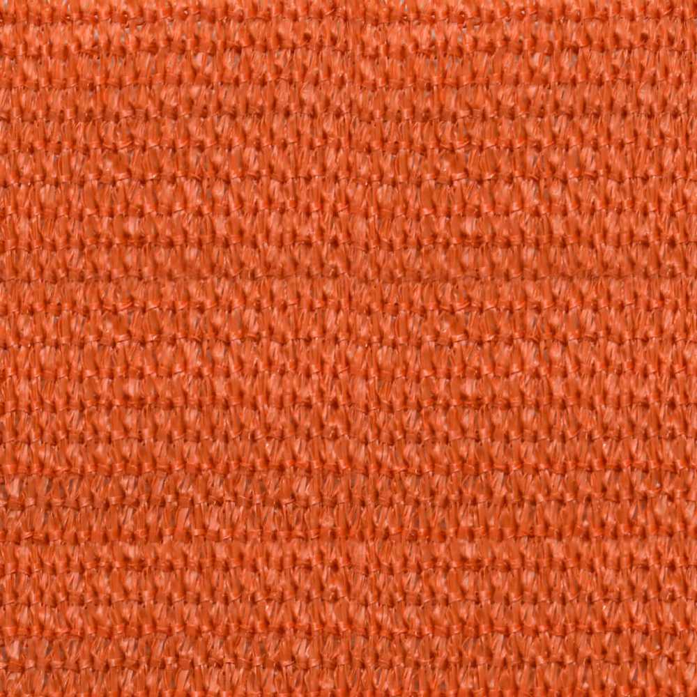 Burė nuo saulės, oranžinė, 4x4m, HDPE, 160g/m², kvadratinė