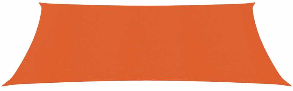 Burė nuo saulės, oranžinės spalvos, 3x4m, HDPE, 160g/m²