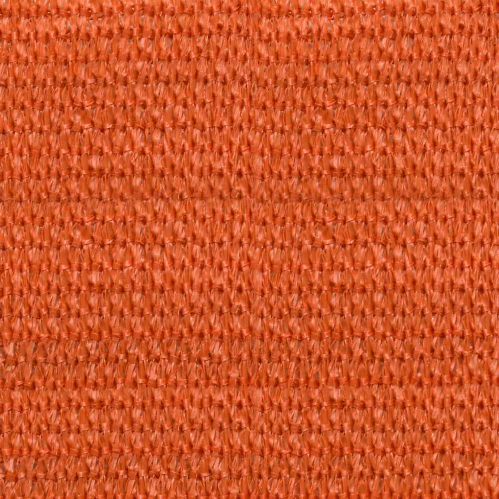 Burė nuo saulės, oranžinės spalvos, 3x6m, HDPE, 160g/m²