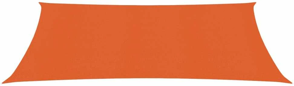Burė nuo saulės, oranžinės spalvos, 3x6m, HDPE, 160g/m²