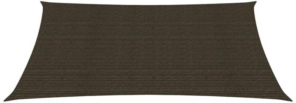 Burė nuo saulės, rudos spalvos, 5x6m, HDPE, 160g/m²