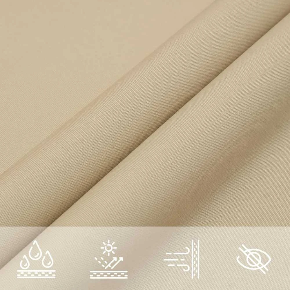 Burė nuo saulės, smėlio, 2x2x2m, 100% oksfordo poliesteris