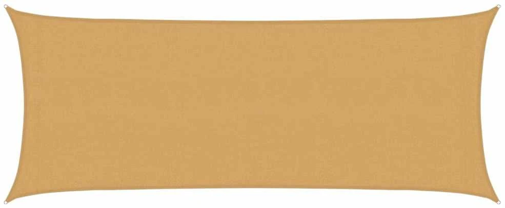 Burė nuo saulės, smėlio, 2x5m, HDPE, 160g/m², stačiakampė
