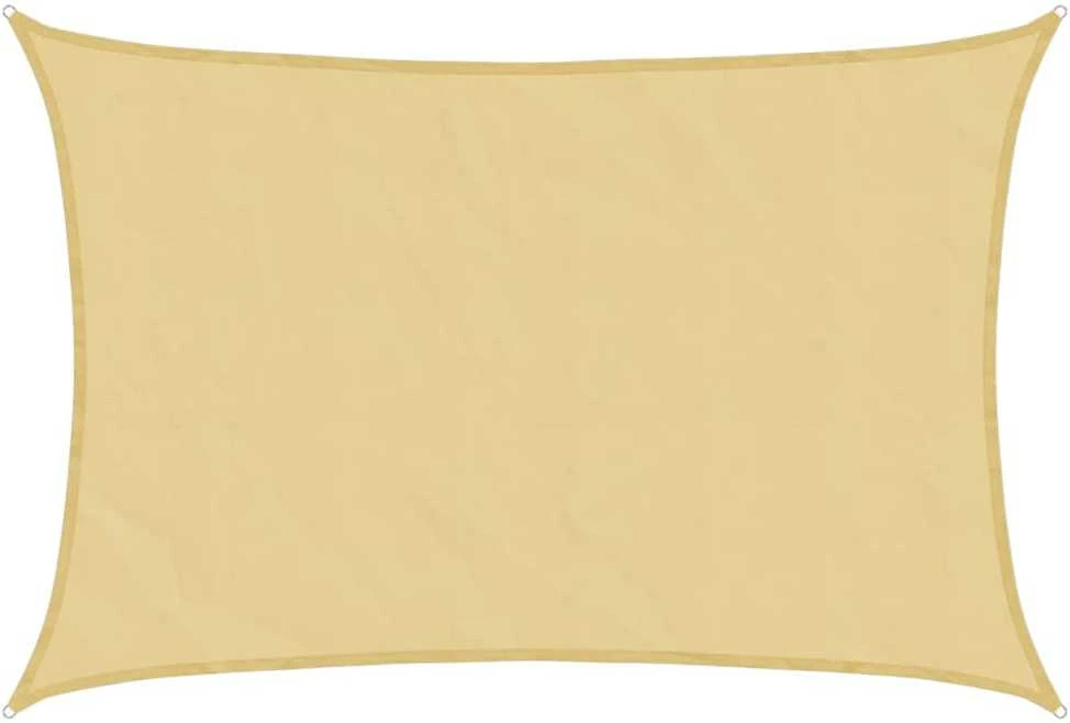 Burė nuo saulės, smėlio, 4,5x3m, 100% oksfordo poliesteris