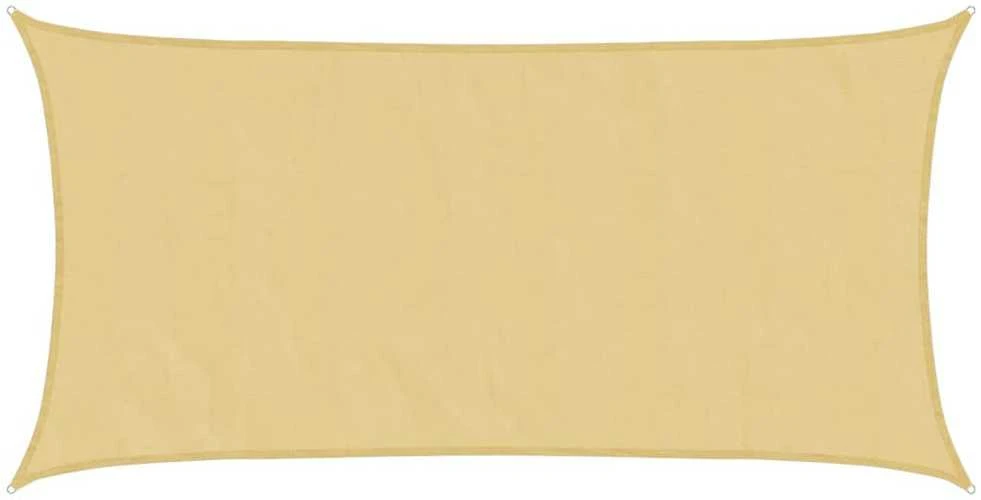 Burė nuo saulės, smėlio, 4x2m, 100% oksfordo poliesteris