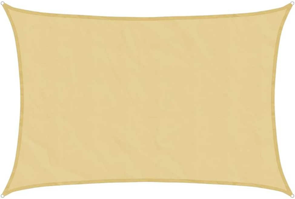 Burė nuo saulės, smėlio, 6x4m, 100% oksfordo poliesteris