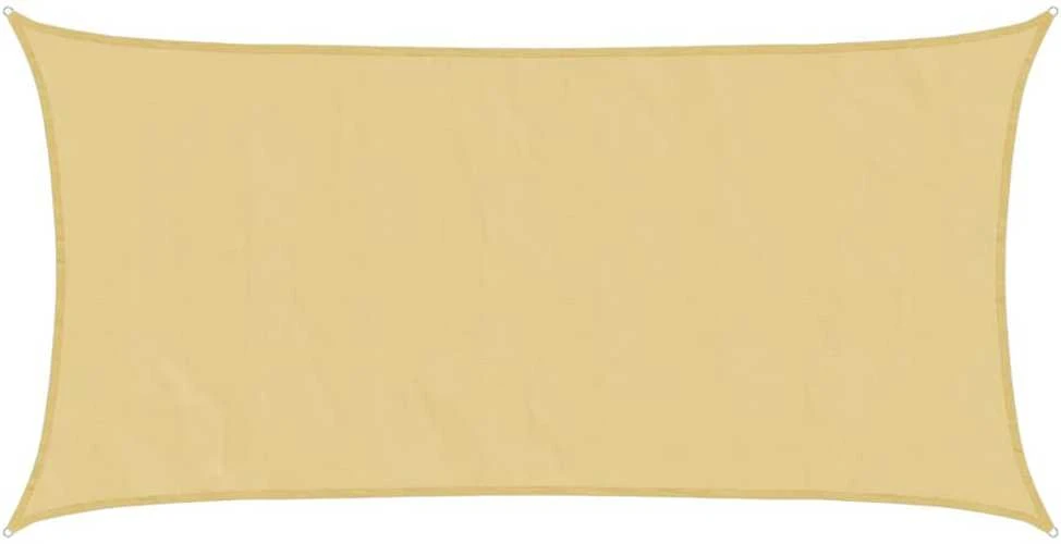 Burė nuo saulės, smėlio, 7x4m, 100% oksfordo poliesteris
