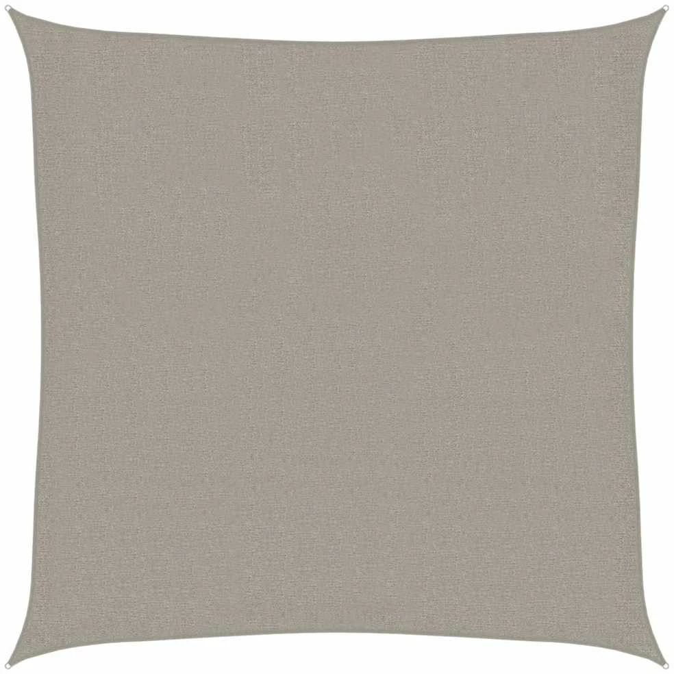 Burė nuo saulės, šviesiai siva, 2,5x2,5m, HDPE, 160g/m²