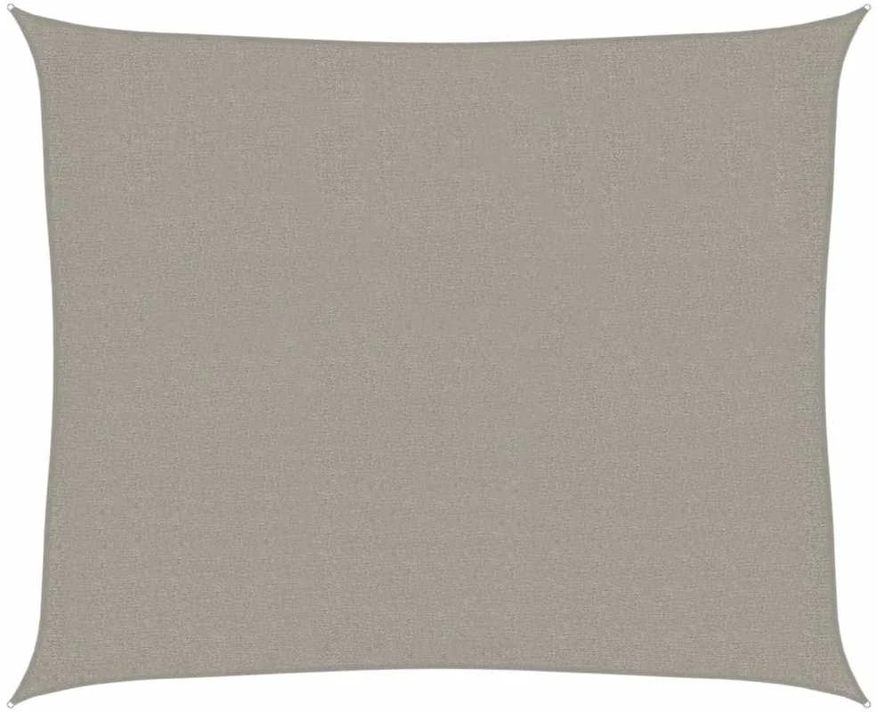 Burė nuo saulės, šviesiai siva, 2,5x3m, HDPE, 160g/m²