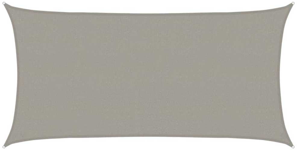 Burė nuo saulės, šviesiai siva, 2x3,5m, HDPE, 160g/m²