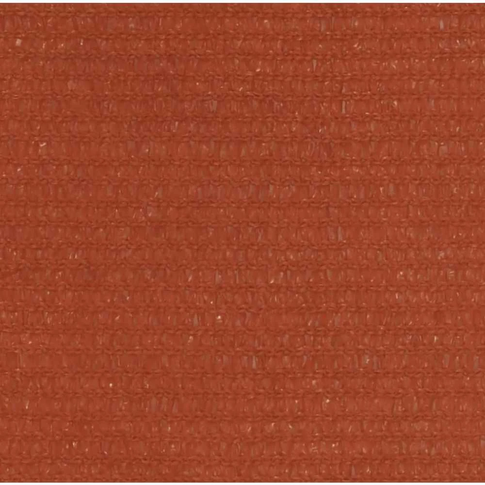 Burė nuo saulės, terakota spalvos, 2,5x2,5m, HDPE, 160g/m²