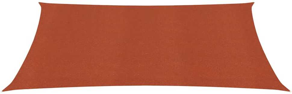 Burė nuo saulės, terakota spalvos, 3,5x4,5m, HDPE, 160g/m²