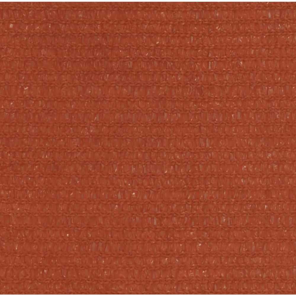 Burė nuo saulės, terakota spalvos, 3,5x4,5m, HDPE, 160g/m²