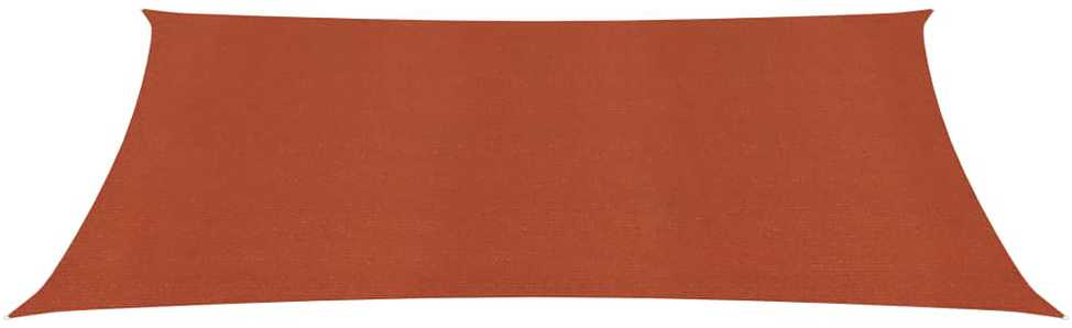 Burė nuo saulės, terakota spalvos, 3,5x5m, HDPE, 160g/m²