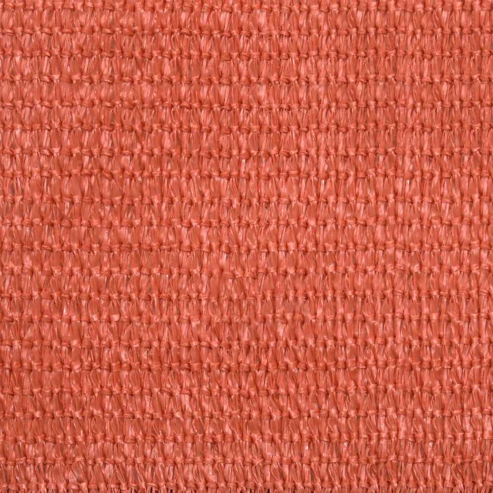 Burė nuo saulės, terakota spalvos, 3,5x5m, HDPE, 160g/m²