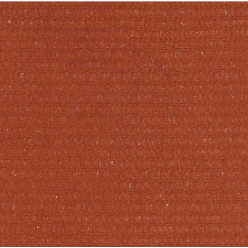 Burė nuo saulės, terakota spalvos, 4,5x4,5m, HDPE, 160g/m²0m