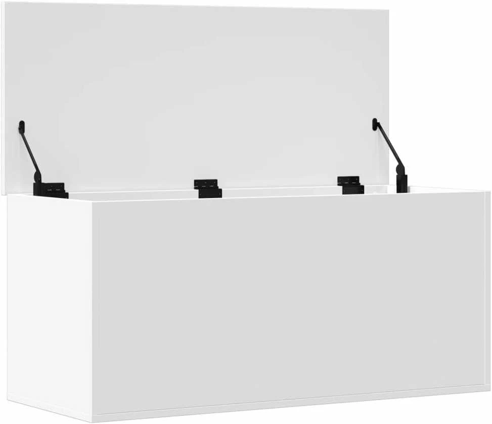 Daiktadėžė, baltos spalvos, 100x42x46cm, apdirbta mediena
