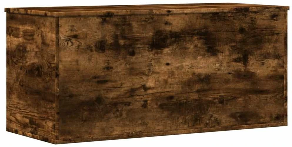 Daiktadėžė, dūminio ąžuolo, 100x42x46cm, apdirbta mediena