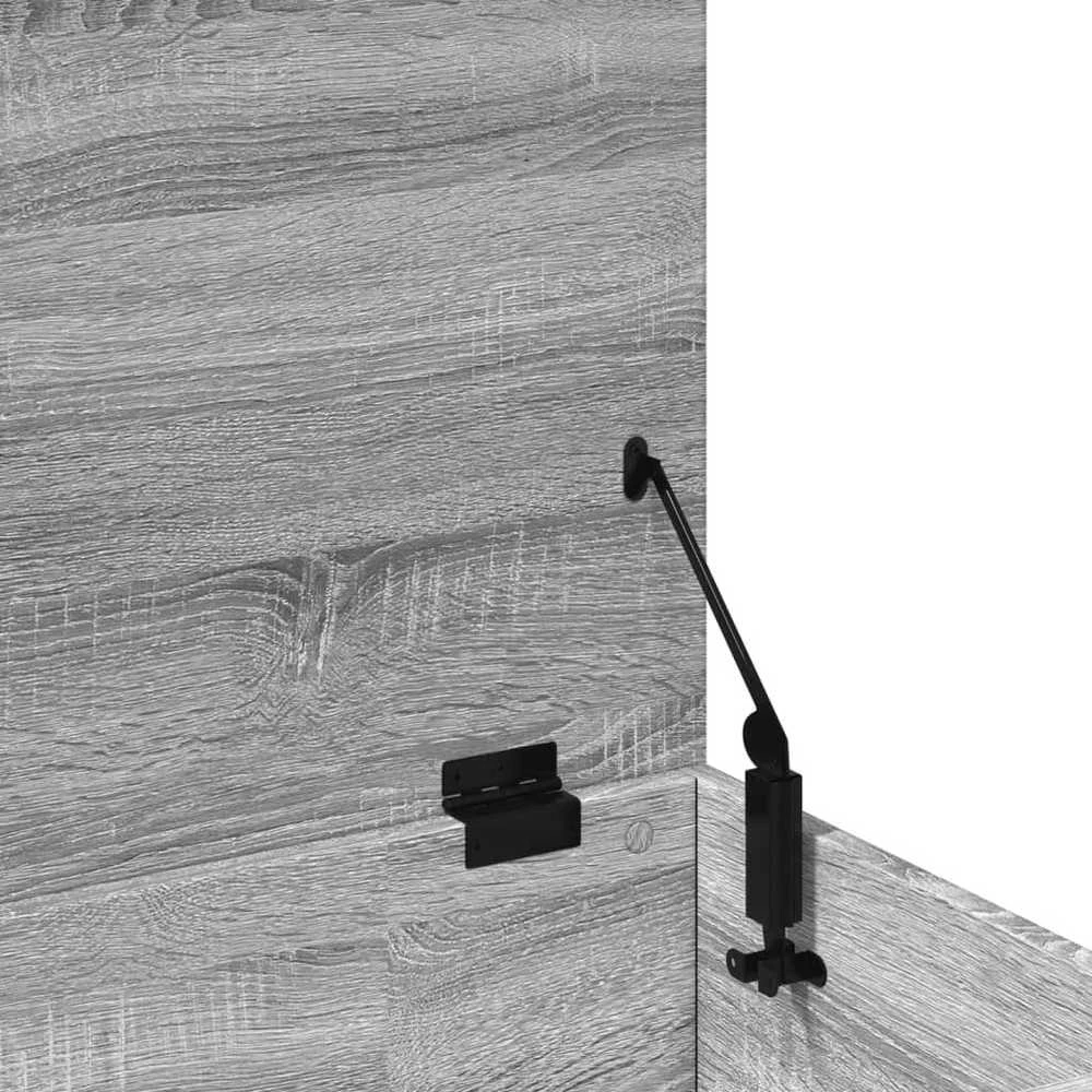 Daiktadėžė, pilka ąžuolo, 100x42x46cm, apdirbta mediena