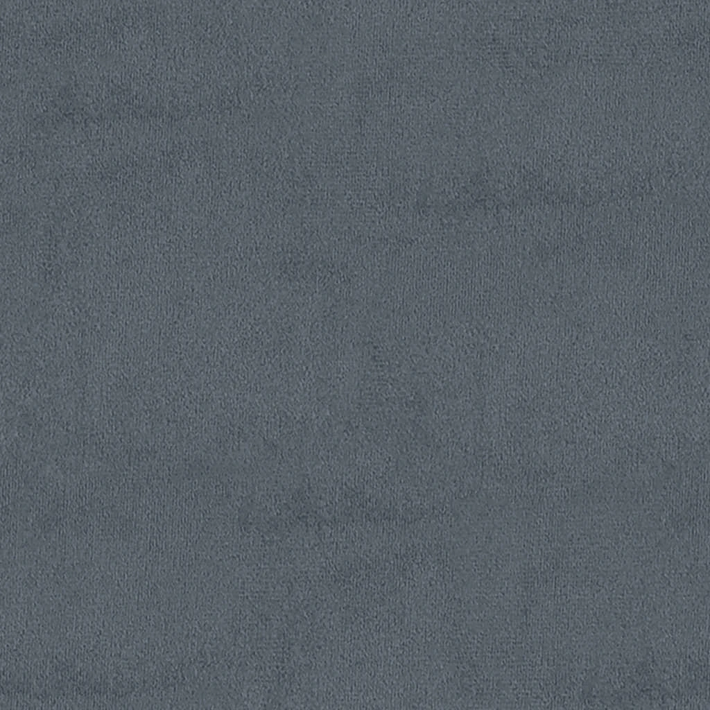Daiktadėžė-taburetė, tamsiai pilka, 45x45x49cm, aksomas
