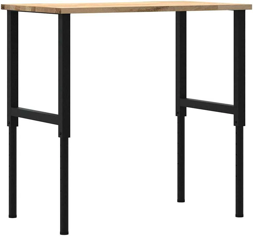 Darbastalis, 100x60x(71,5-98)cm, ąžuolo masyvas
