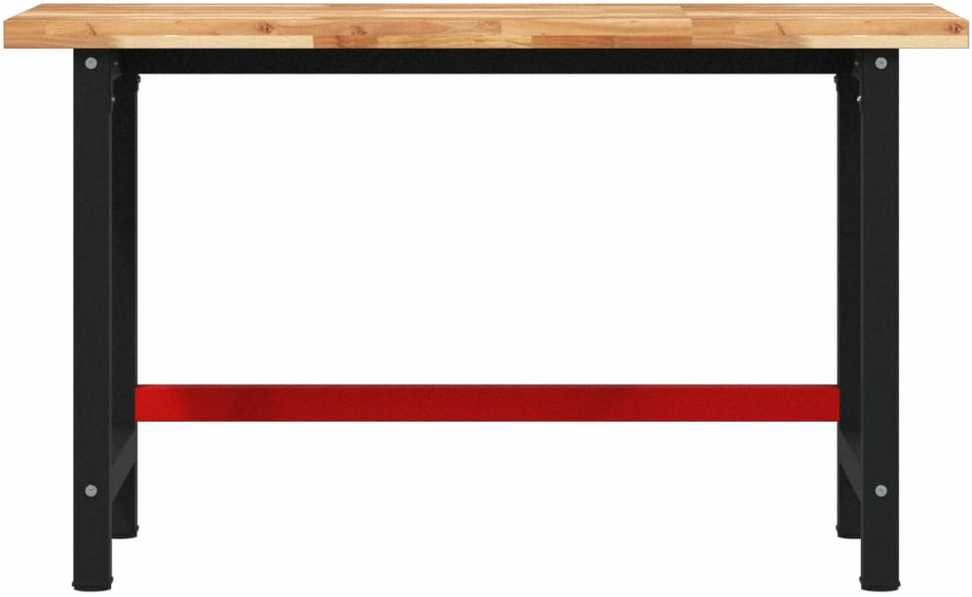 Darbastalis, 140x60x83cm, akacijos masyvas, stačiakampis