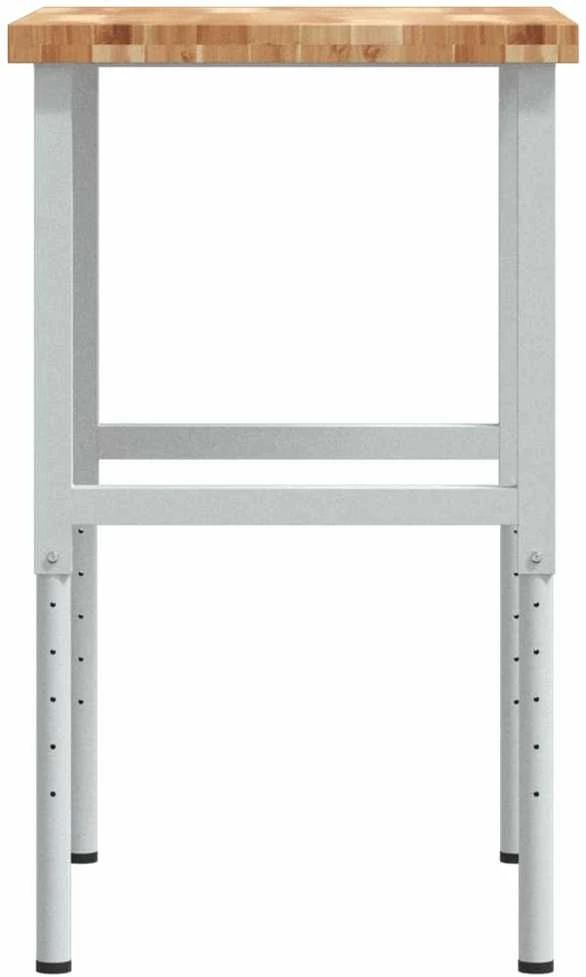 Darbastalis, 80x60x(73-99,5)cm, akacija, stačiakampis