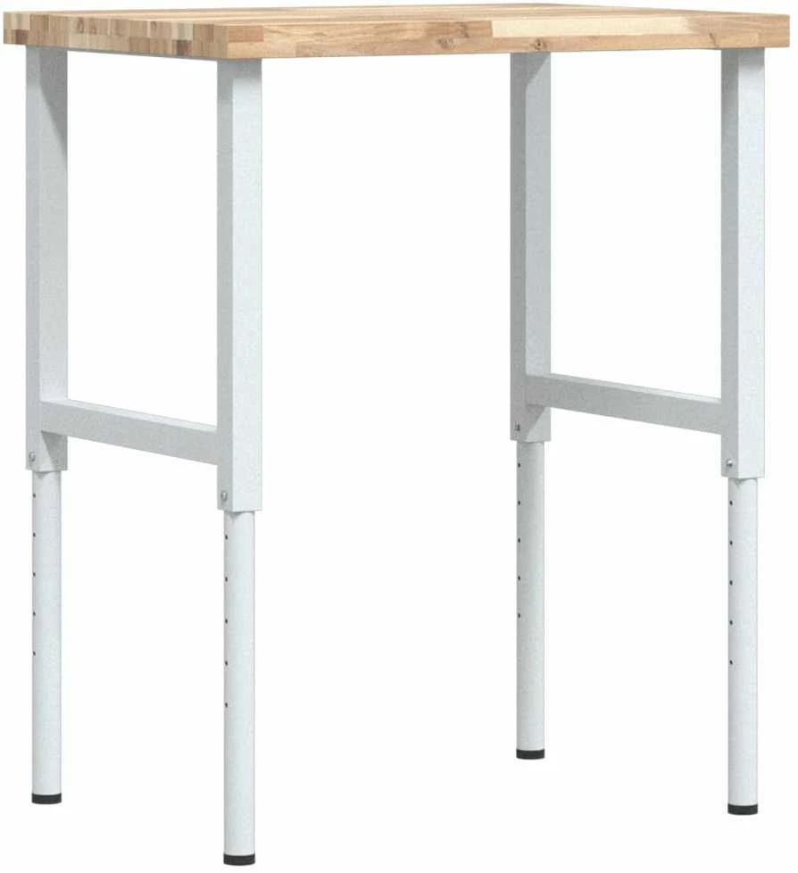 Darbastalis, 80x60x(73-99,5)cm, akacija, stačiakampis