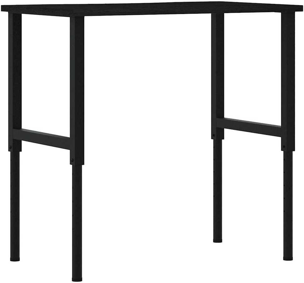 Darbastalis, tamsiai rudas, 100x60x(71,5-98)cm, ąžuolo masyvas