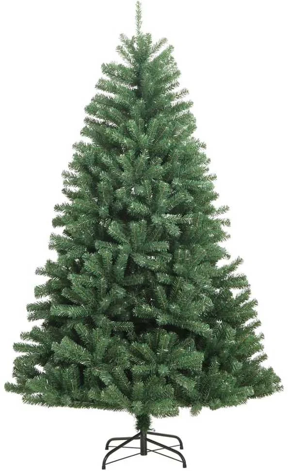 Dirbtinė eglutė su šarnyrinėmis šakomis/stovu, žalia, 240cm
