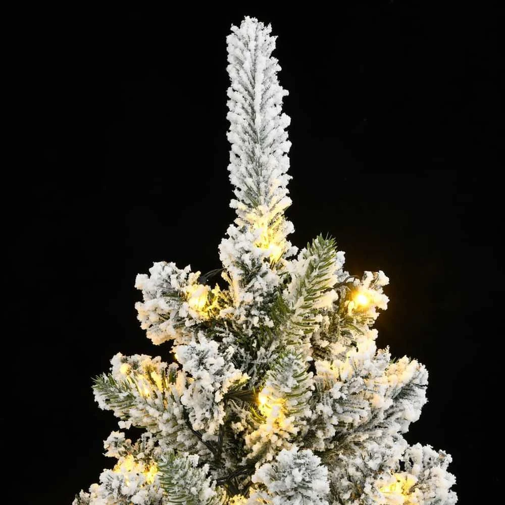 Dirbtinė Kalėdų eglutė su 300 LED lempučių ir sniegu, 180cm