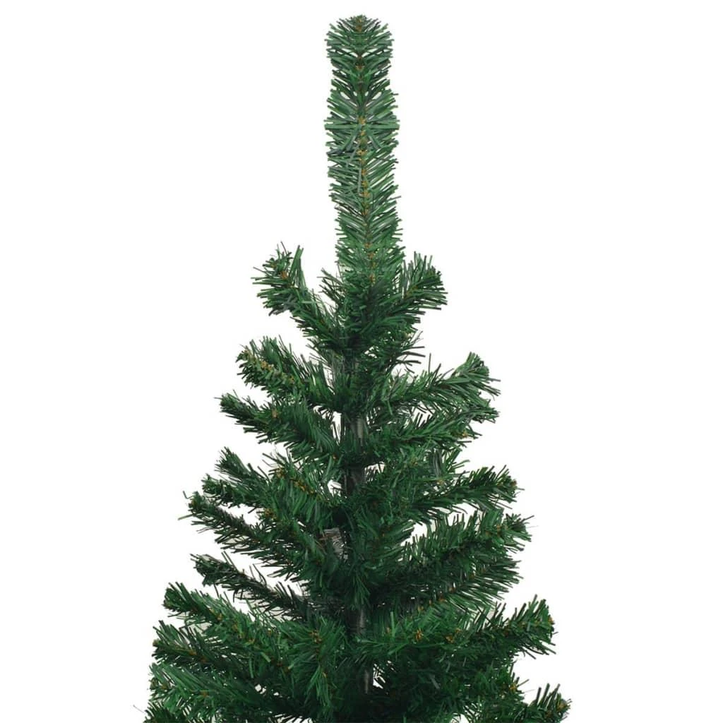 Dirbtinė Kalėdų eglutė su žaisliukais, žalia, 240cm, L