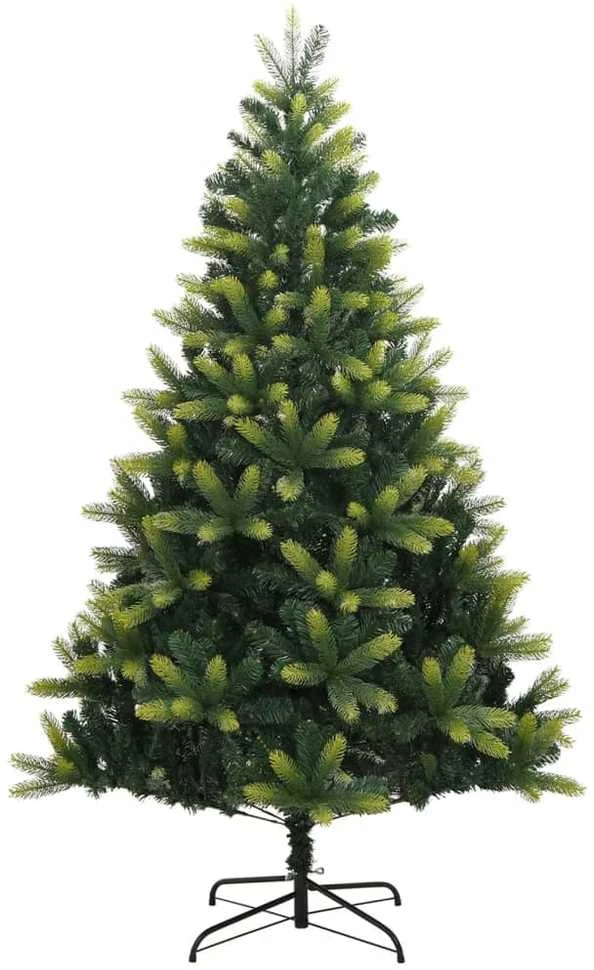 Dirbtinė Kalėdų eglutė su šarnyrinėmis šakomis/stovu, 210cm