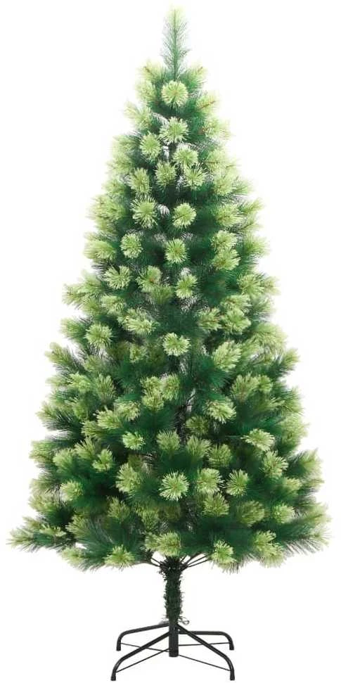 Dirbtinė Kalėdų eglutė su šarnyrinėmis šakomis/stovu, 210cm