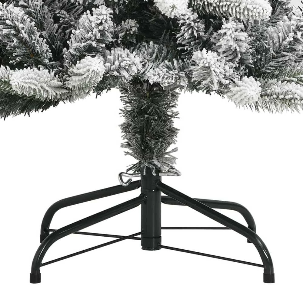 Dirbtinė Kalėdų eglutė su sniegu, 150cm, PVC ir PE