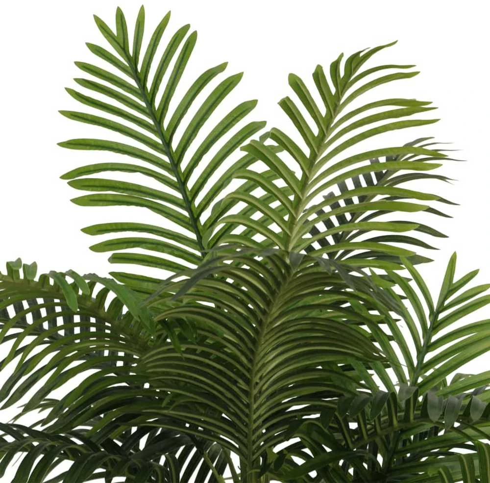 Dirbtinė palmė su trimis kamienais, žalios spalvos, 180cm, PP