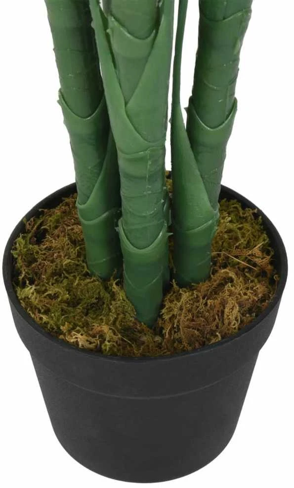 Dirbtinė palmė, žalios spalvos, 80cm, 18 lapų