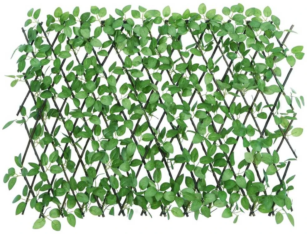 Dirbtinės gebenės treliažas, žalias, 180x65cm, prailginamas