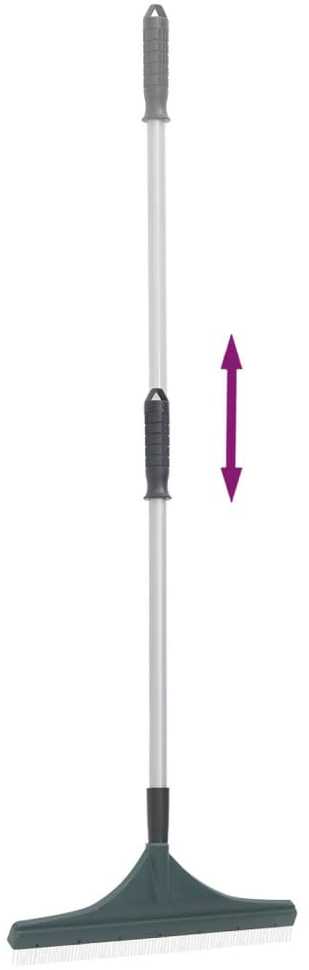 Dirbtinės žolės grėblys, tamsiai žalios spalvos, 131cm, PP