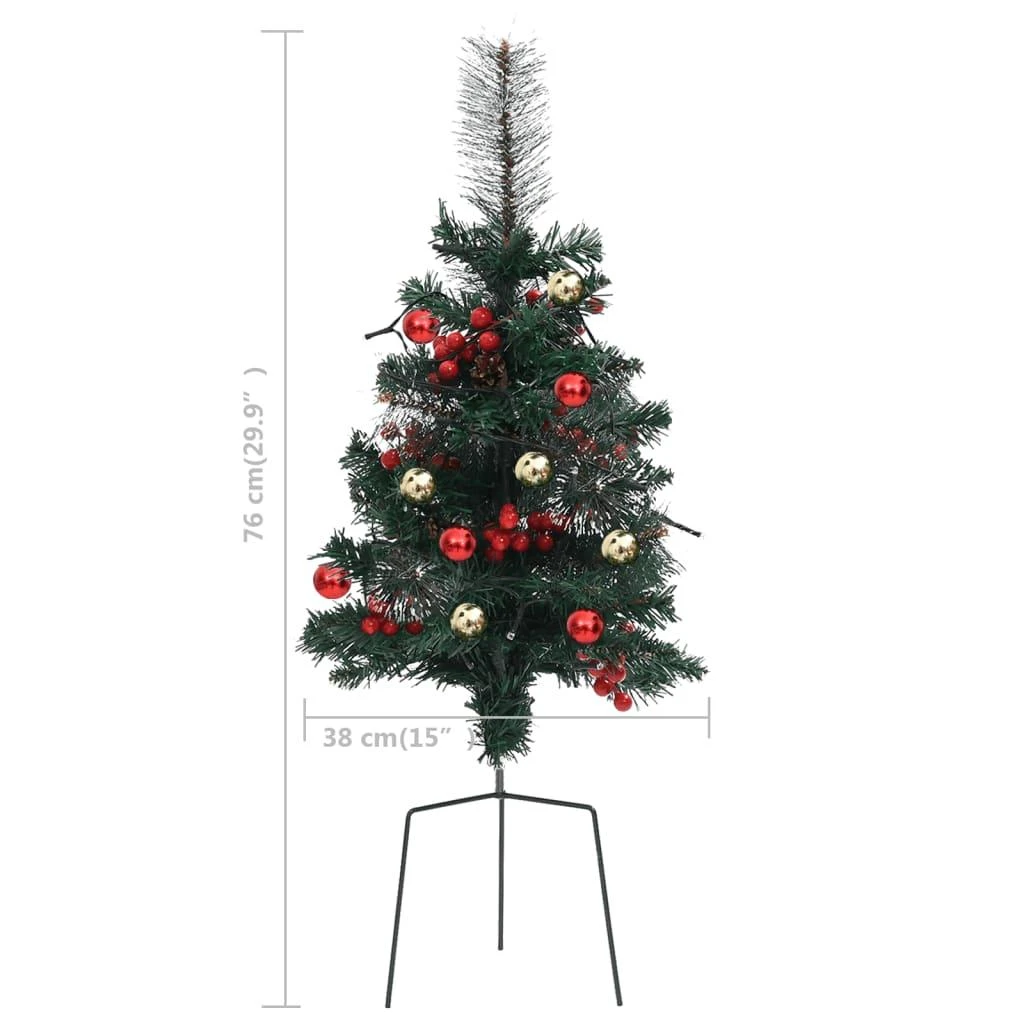 Tako dekoracijos-dirbtinės Kalėdų eglutės, 2vnt., 76cm, PVC