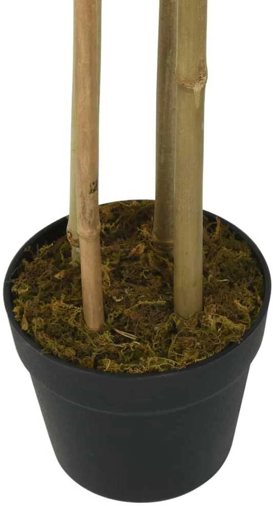 Dirbtinis bambukas, žalios spalvos, 120cm, 760 lapų