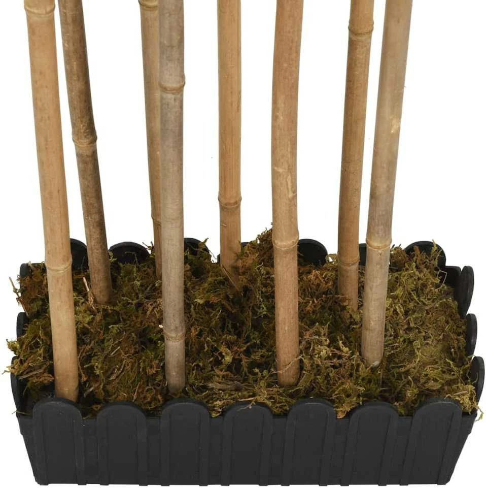 Dirbtinis bambukas, žalios spalvos, 120cm, 730 lapų