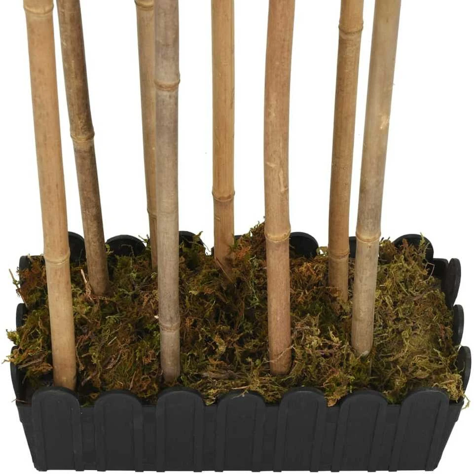 Dirbtinis bambukas, žalios spalvos, 80cm, 500 lapai